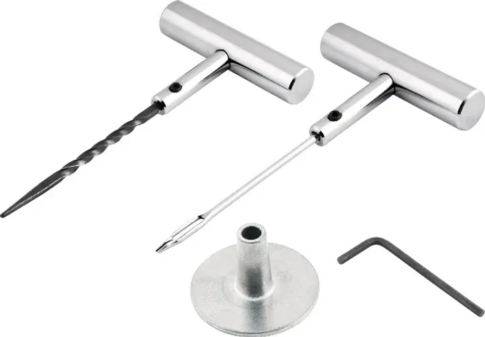 Aplicador de reparo de pneu, jogo com 6 peças, JRV 4000, VONDER