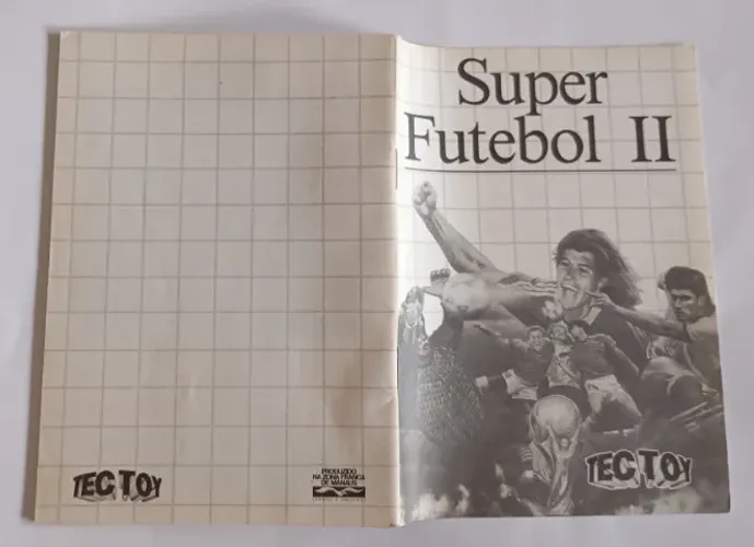 Manual Do Jogo Super Futebol 2 Master System Tec Toy