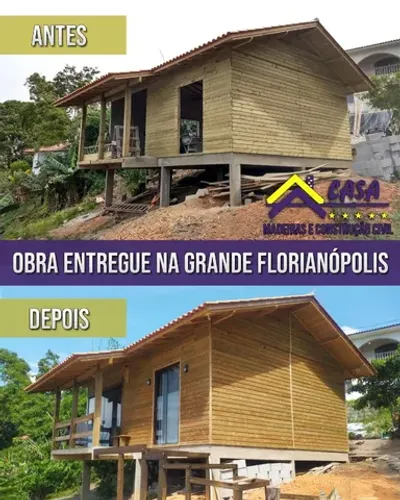 Kit Casa de Madeira