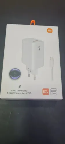 Carregador Turbo Xiaomi 67w Original + Cabo Usb-C