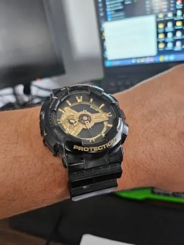 relógio  G-SHOCK GA-110GB-1A GOLD EDITION orignal + nota fiscal
