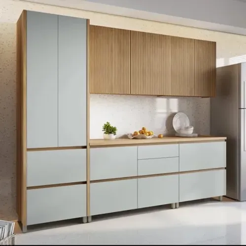 Armário Cozinha Ripado Nesher 100%MDF r75