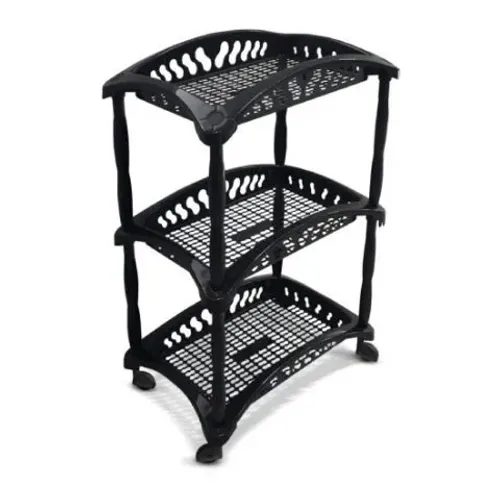 Organizador Vertical Telado Triplo Preto 25612 405x285x650mm