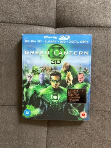 Bluray Lanterna Verde 3D importado 
