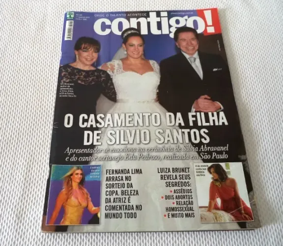 Revista Contigo 12 Dezembro 2013. O Casamento Da Filha De Silvio Santos. Para Colecionador