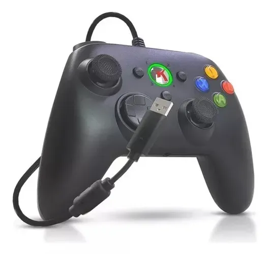 (NOVO) Controle Xbox/ Kp-gm033 Com Fio