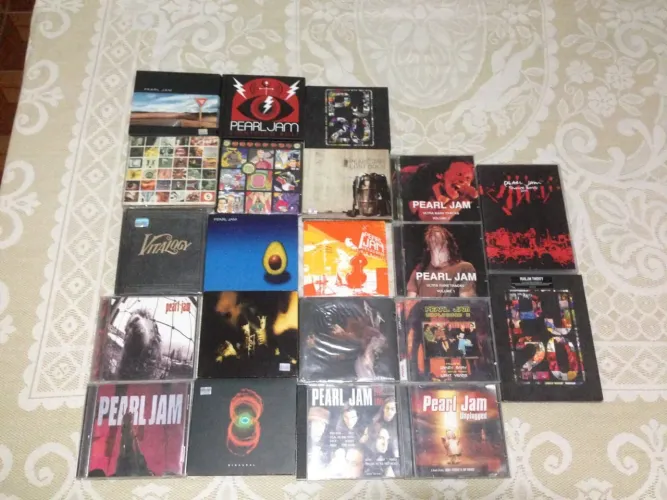 Coleção Cds Pearl Jam originais