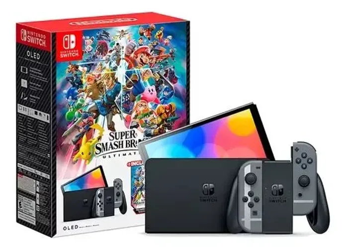 Nintendo Swtich OLED edição Super Smash Bros Ultimate