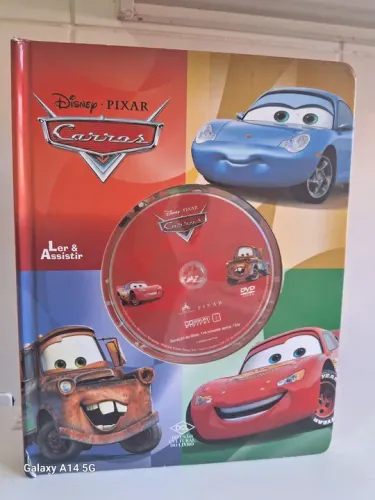 Carros Pixar Disney Livro Infantil 