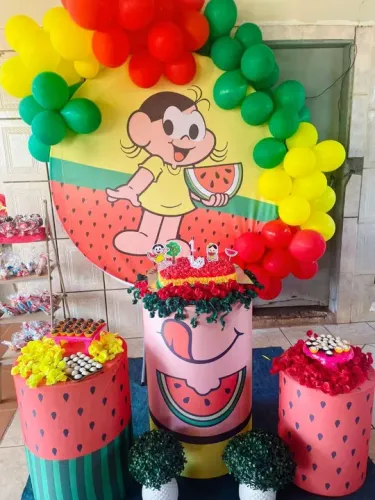 "Pegue e Monte" Decoração Festa Infantil - Diversos temas