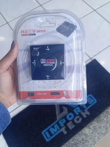 Adaptador SWITCH 3X1 3 Portas HDMI 1080P