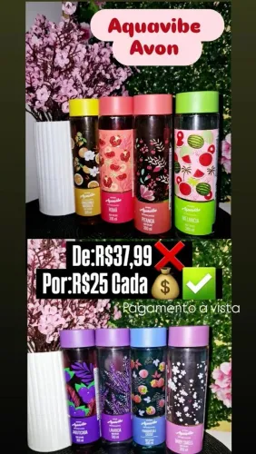Body Splash Aquavibe Avon - Promoção!