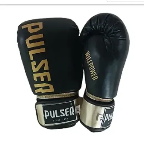 Luva Ouro Pulser de Boxe Kickboxing Muay Thai MMA produto novo e lacrado
