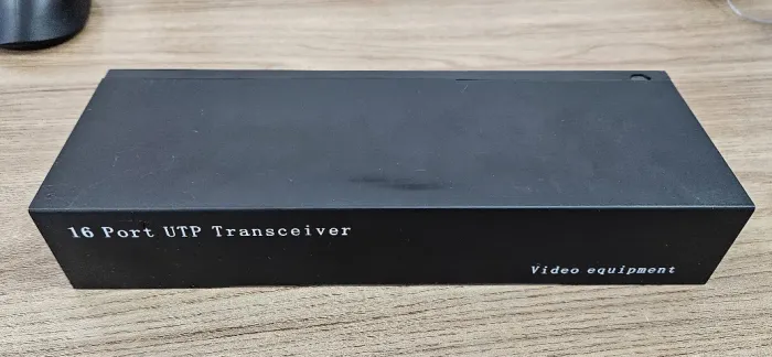 Conversor De Vídeo P/ Par Trançado Balum Utp Passivo 16 Ch