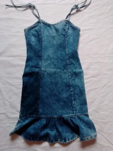 Vestido jeans infantil