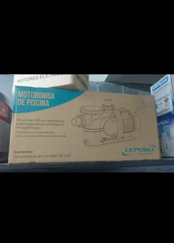 Motobomba de piscina lepono 1/2 cv monofásico 