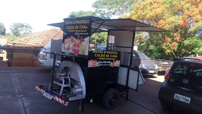 Food truck trailer Troco por carro