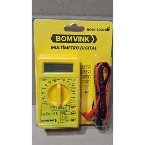 Multímetro Digital BOMVINK BOM-6002
