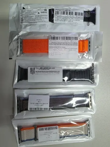 Apple Watch kit 5 pulseiras avulsas, lacradas