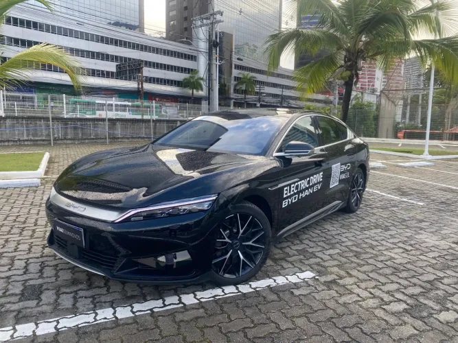 BYD Han EV 2024 TESTE DRIVE OPORTUNIDADE 