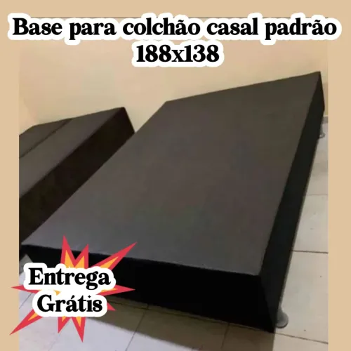 Base para colchão casal padrão 188x138 - ENTREGO NO MESMO DIA