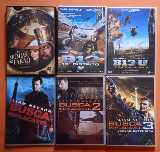 Dvd Luc Besson - 17 Filmes