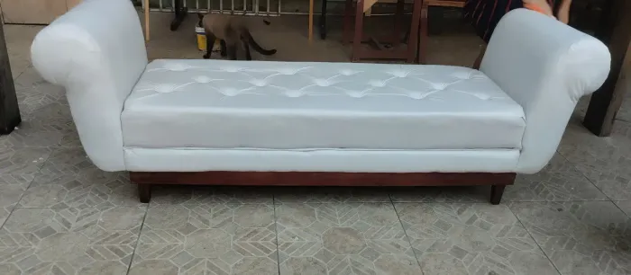 Sofá Chaise Longue Branco