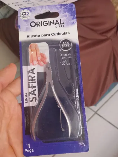 Alicate parq cutículas aço inox profissional