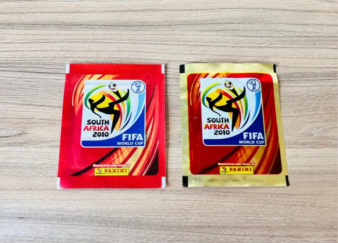 Kit com 2 pacotinhos Copa do Mundo África 2010