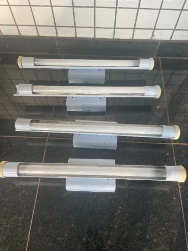 20 Luminárias lâmpadas Tubulares!