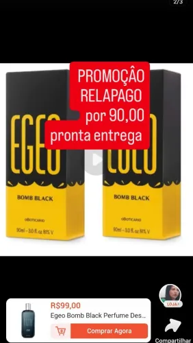 PROMOÇÂO Perfume