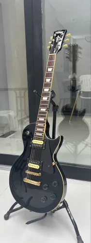 Guitarra Vintage V100 Preta