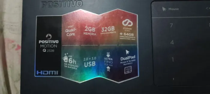 Vendo Notebook Positivo