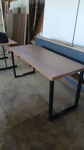 Mesa industrial borda 5 cm preço só fim de semana