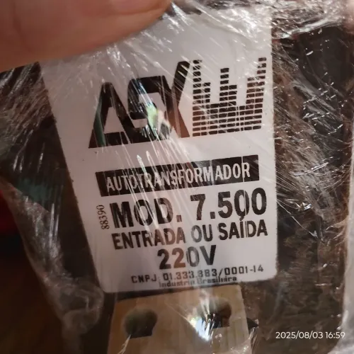 Auto transformador 7.500