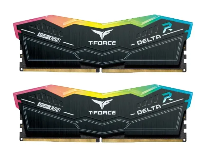 Memória DDR5 TEAMGROUP T-Force DELTA RGB 48gb 8200Mt/s (Novas + Garantia)