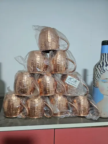 Caneca moscow mule cobre-luxo,brilho e estilo.