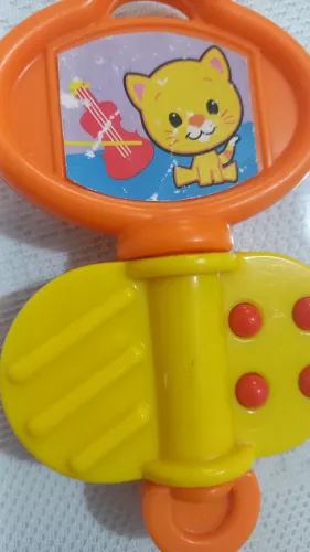 Chave Musical Infantil - Gatinho e Violino!