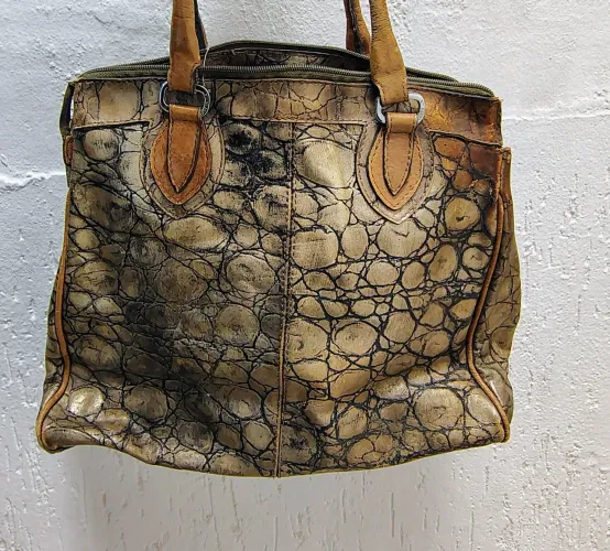 Bolsa luz da Lua couro grande 