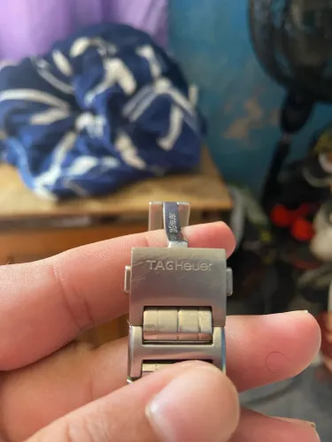 Relógio original Tag Heuer prata 