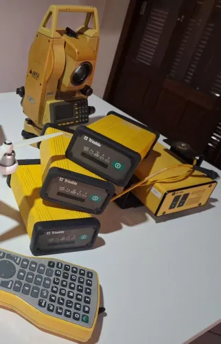 GPS Geodésico Trimble + Estação Total Geodetic