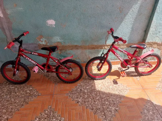 Vendo 2 bicicletas aro 16 pelo preço de 1 bicicleta.