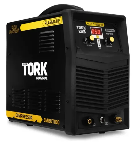 Maquina Inversora Corte Plasma 220v Kab 50 Compressor Embutido 12mm Super Tork