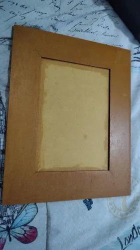 Porta retrato MDF ( falta apoio , pé )