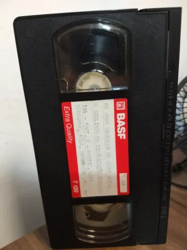 Fita VHS BASF T 120 Gravada