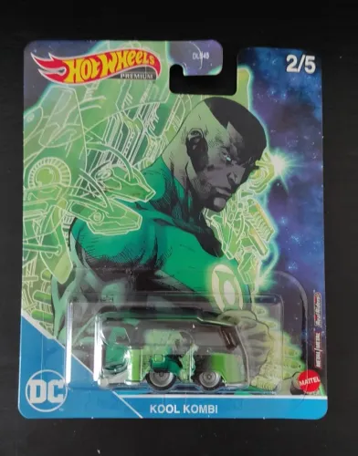 Hot Wheels - Kool Kombi Lanterna Verde Dc - GRL43