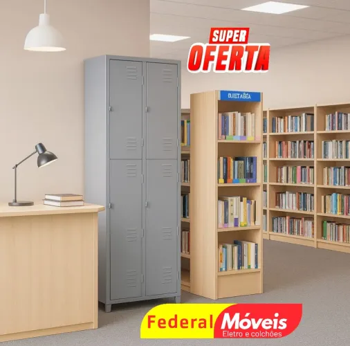 Armário 4 Portas - Qualidade e durabilidade em um só produto!