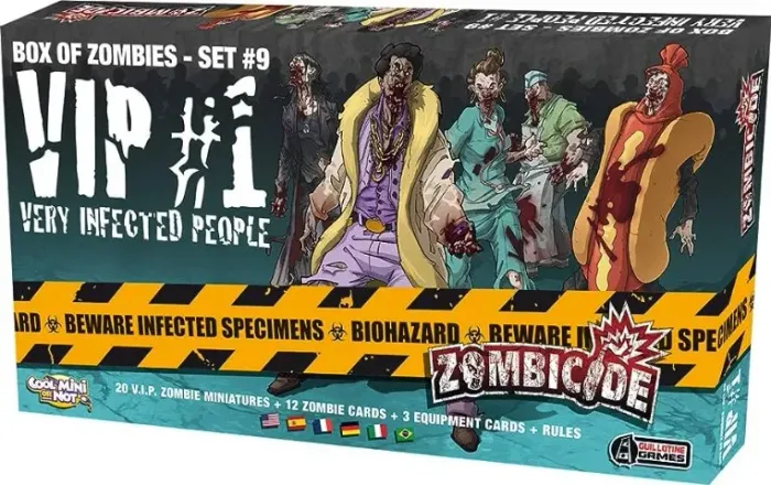 Zombicide (LACRADO) Box Of Zombies Set #9: Vip #1 Very Infected People 1 (expansão)