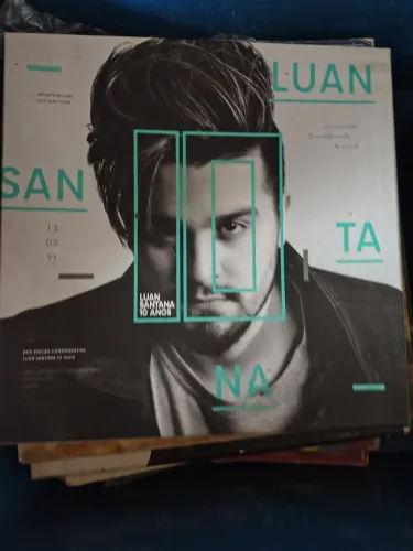 Livro box Luan Santana 10anos