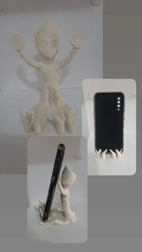 Suporte para Celular Groot - Impressão 3D
